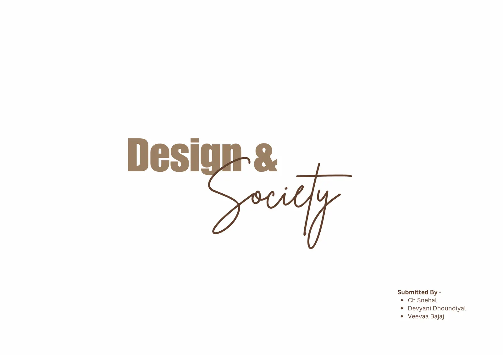 Accessory for society, board 1 of 20