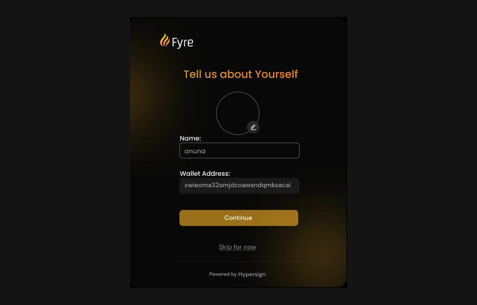 Hypersign, board 10 of 12