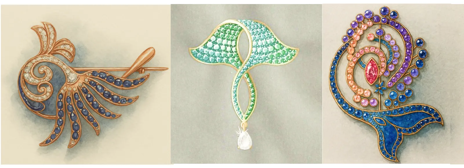 Precious jewelry project, board 12 of 16
