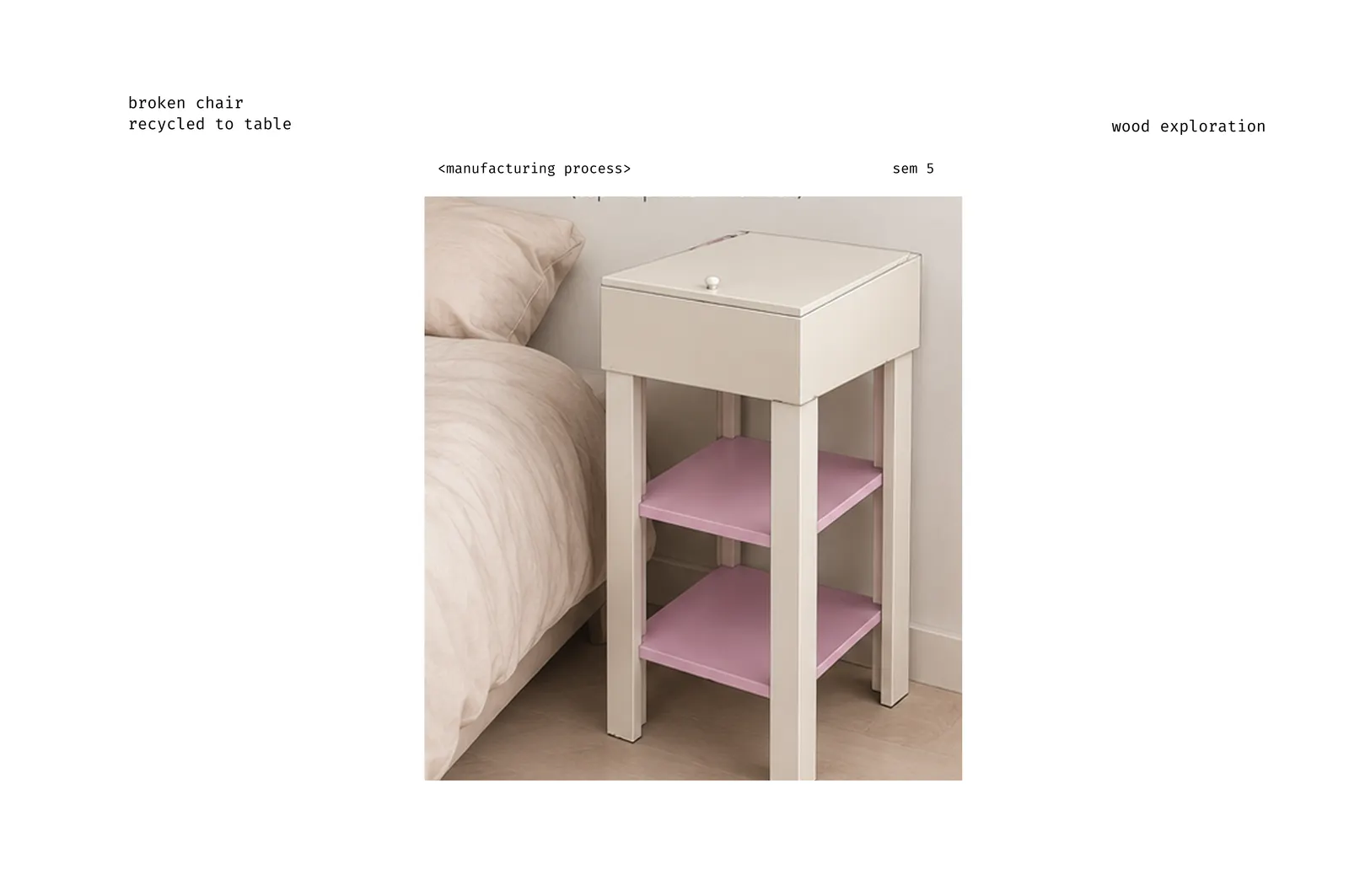 Side table, board 1 of 13