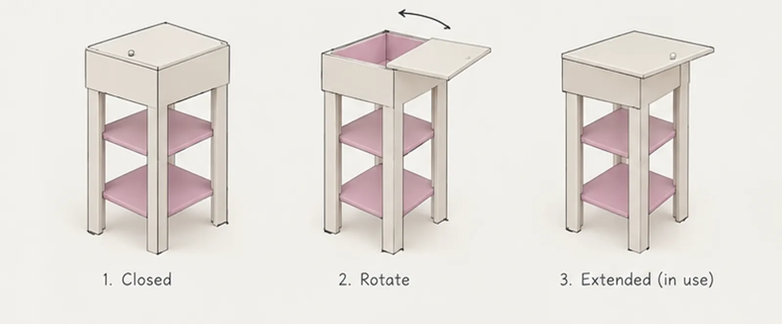 Side table, board 6 of 13