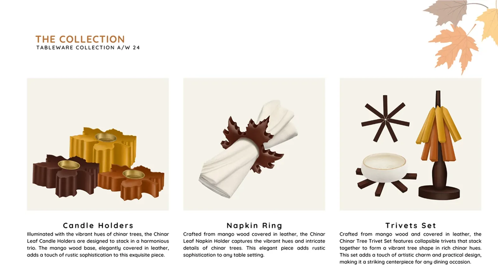 Tabletop accessories, board 5 of 5